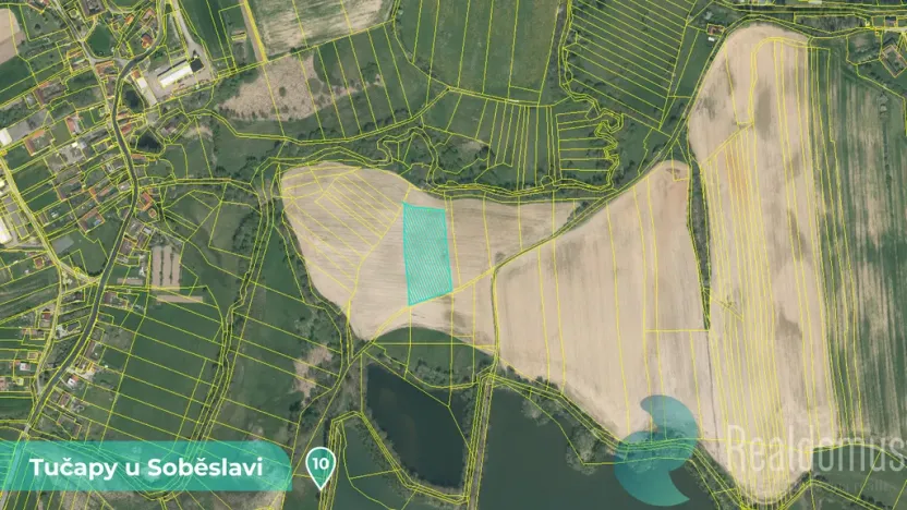 Prodej podílu 1/8 louky, Tučapy, 11561 m2