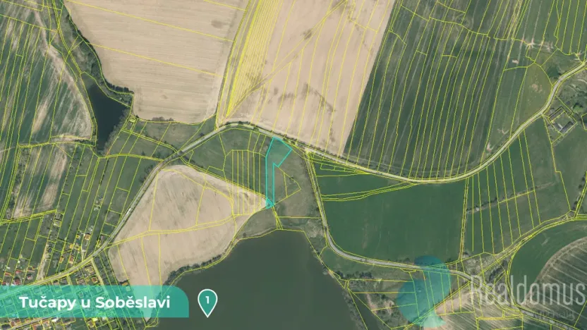 Prodej podílu 1/8 louky, Tučapy, 11561 m2