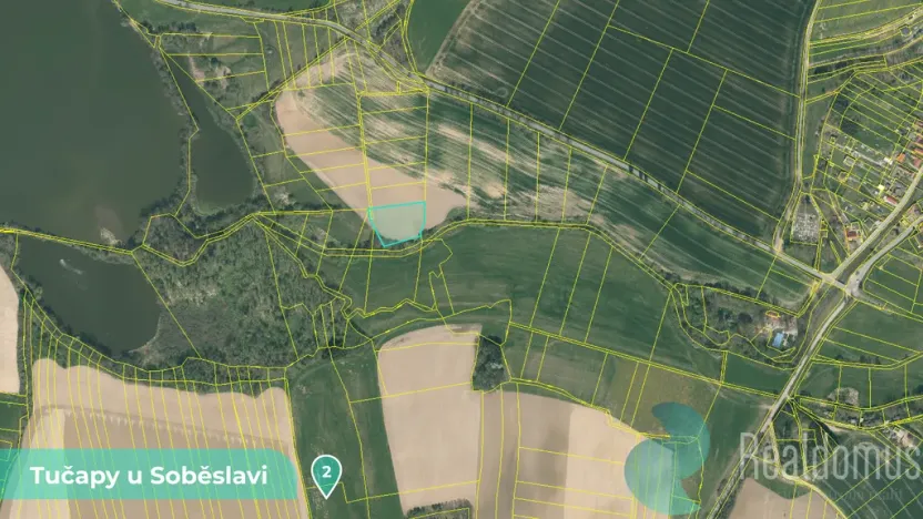 Prodej podílu 1/8 louky, Tučapy, 11561 m2