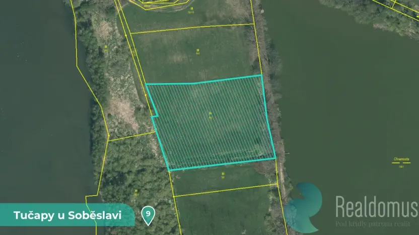 Prodej podílu 1/8 louky, Tučapy, 11561 m2