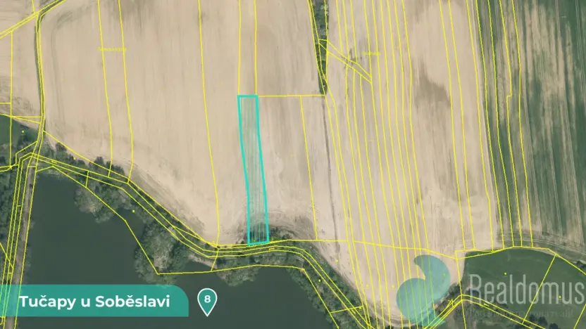 Prodej podílu 1/8 louky, Tučapy, 11561 m2