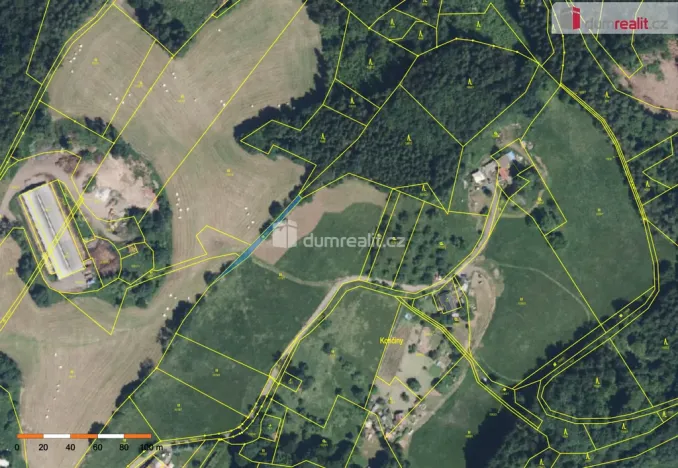 Prodej louky, Semily - Bítouchov, 11449 m2