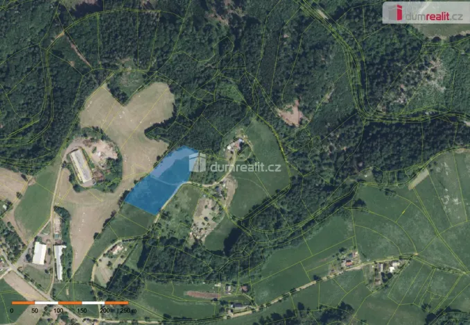 Prodej louky, Semily - Bítouchov, 11449 m2