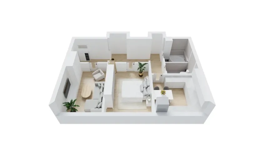 Prodej bytu 2+1, Zlín, Benešovo nábřeží, 65 m2