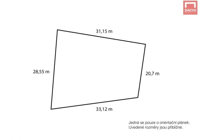 Pronájem komerčního pozemku, Olomouc, Dolní novosadská, 743 m2