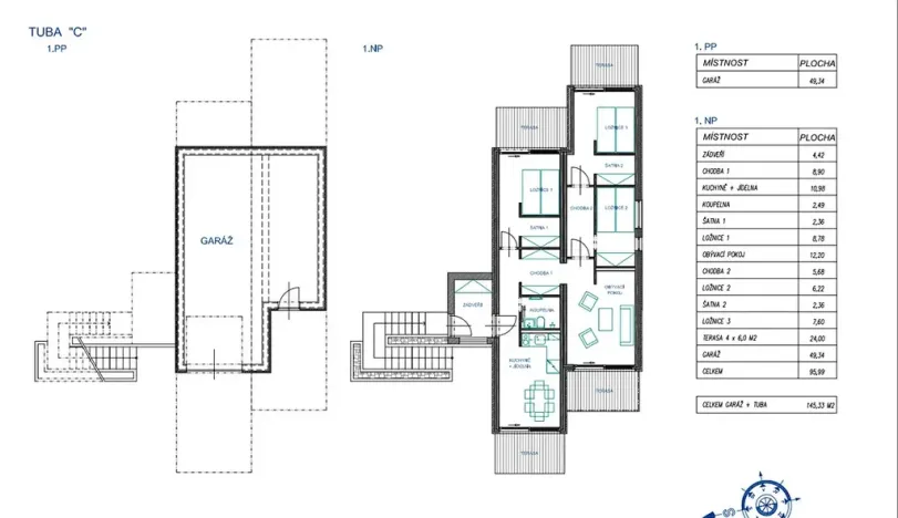 Prodej rodinného domu, Loučná pod Klínovcem, 146 m2