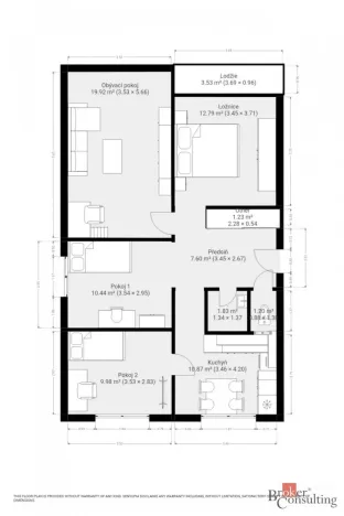 Prodej bytu 4+1, Plzeň - Bolevec, Nýřanská, 81 m2