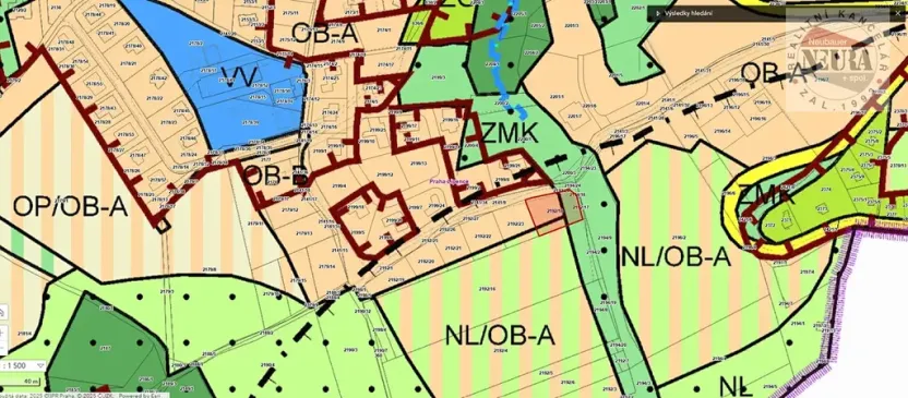 Prodej pozemku pro bydlení, Praha, 805 m2