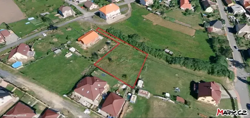 Prodej pozemku pro bydlení, Osek, 1281 m2