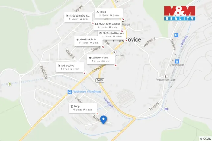 Prodej bytu 3+1, Prachovice, Bučina, 64 m2