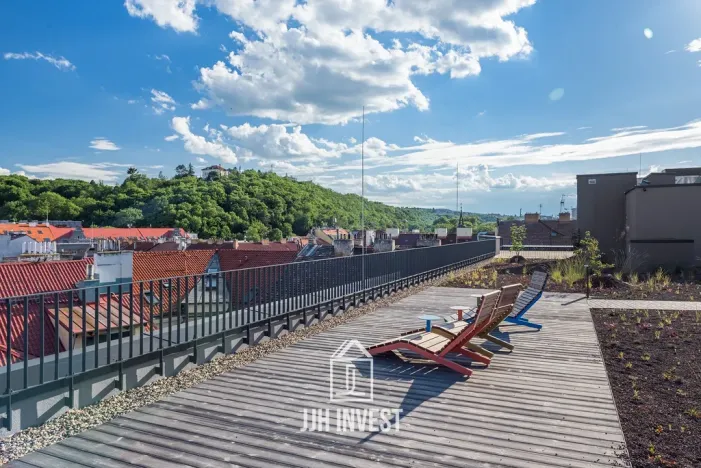 Pronájem bytu 1+kk, Praha - Smíchov, Grafická, 30 m2