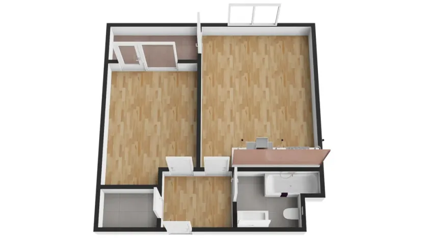 Prodej bytu 2+kk, Praha - Uhříněves, Oty Bubeníčka, 52 m2