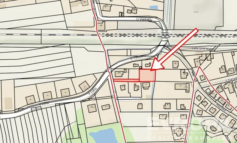 Prodej pozemku pro bydlení, Lety, 620 m2