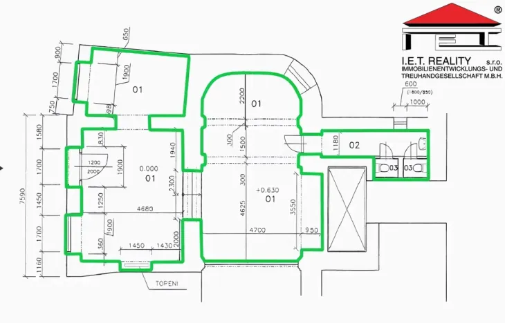 Pronájem obchodního prostoru, Brno, Josefská, 105 m2