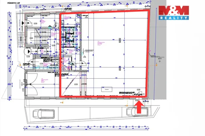 Pronájem kanceláře, Domažlice - Město, 244 m2