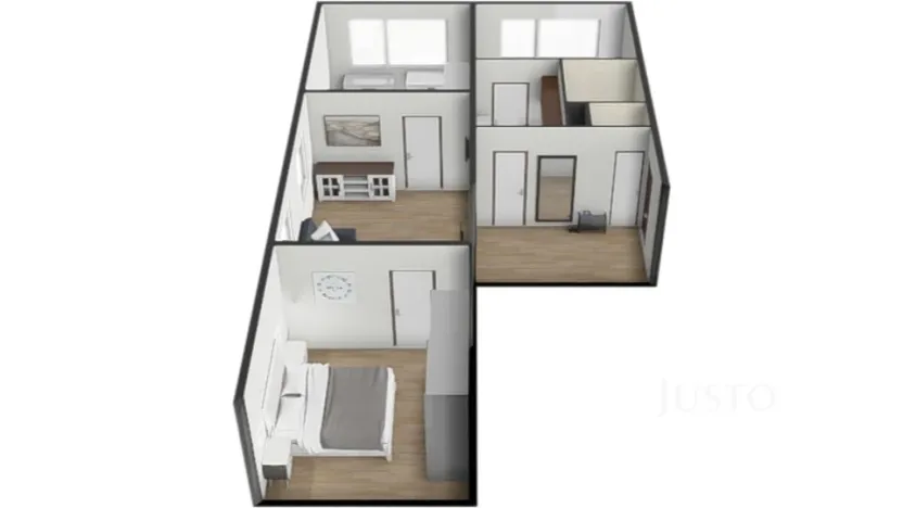 Prodej bytu 3+1, Písek - Pražské Předměstí, Na Stínadlech, 64 m2