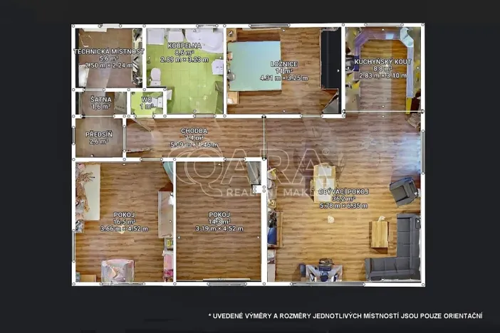 Prodej rodinného domu, Nová Ves - Staré Ouholice, 122 m2