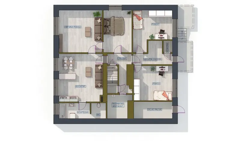 Prodej rodinného domu, Staré Hodějovice, Na Návsi, 138 m2