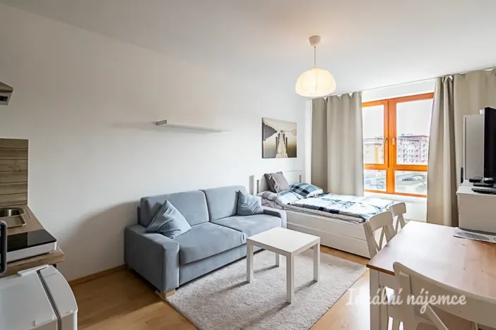 Pronájem bytu 1+kk, Praha - Kunratice, Pod Haltýřem, 28 m2