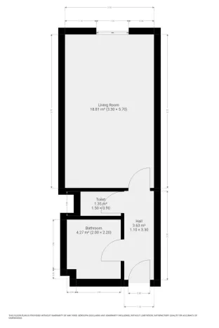 Pronájem bytu 1+kk, Praha - Kunratice, Pod Haltýřem, 28 m2