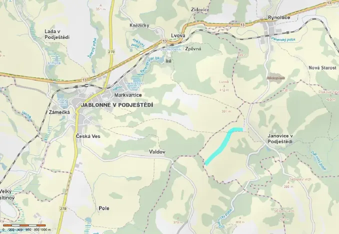 Prodej louky, Janovice v Podještědí, 115854 m2