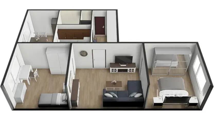 Prodej bytu 3+1, Písek, Na Stínadlech, 64 m2