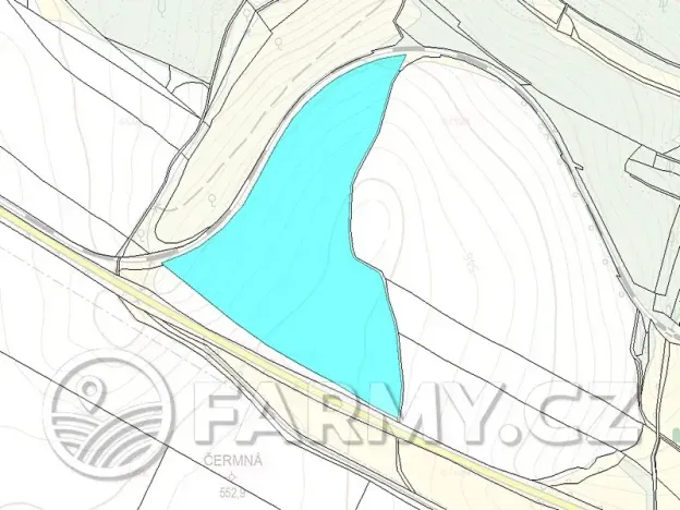 Prodej pole, Čermná ve Slezsku, 87189 m2