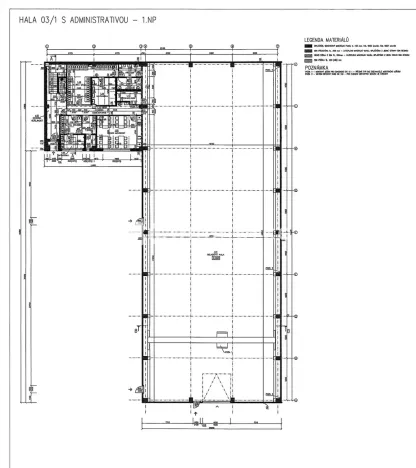 Pronájem výrobních prostor, Brno, 1547 m2