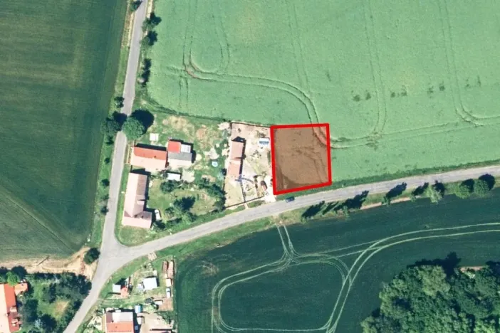 Prodej pozemku pro bydlení, Krásný Dvůr - Chotěbudice, 805 m2