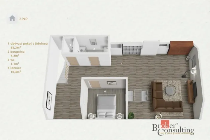 Prodej atypického bytu, Karlovy Vary, Raisova, 121 m2