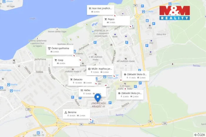 Pronájem bytu 4+1, Jindřichův Hradec - Jindřichův Hradec III, 89 m2