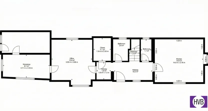 Pronájem rodinného domu, Holubice, V Průhonu, 170 m2
