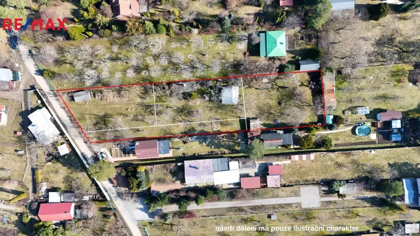 Prodej zahrady, Olomouc - Droždín, 1911 m2