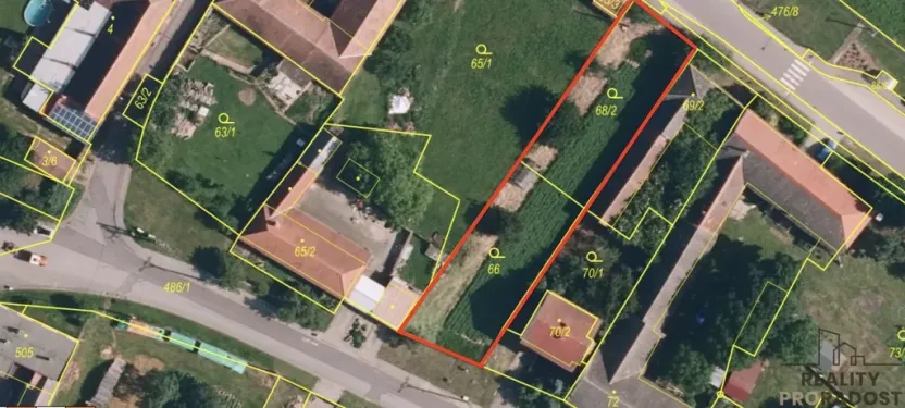 Prodej pozemku pro bydlení, Vícenice, 888 m2