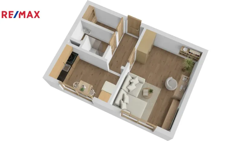 Prodej bytu 1+1, Trutnov - Horní Staré Město, Rozmarýnová, 32 m2