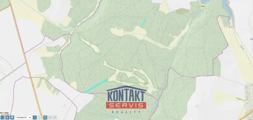 Prodej lesa, Opatov, 11455 m2