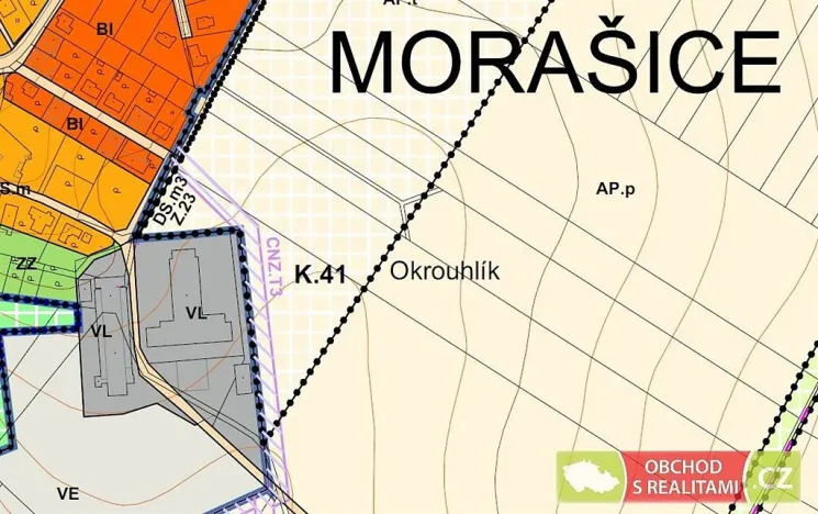 Pronájem výrobních prostor, Morašice, 2710 m2