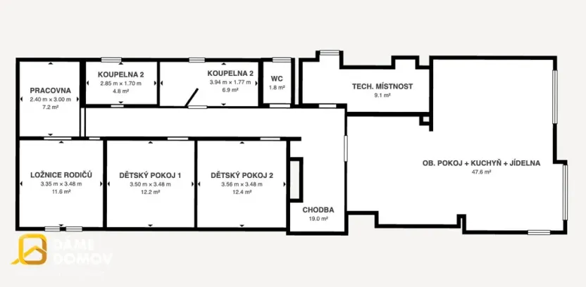 Prodej rodinného domu, Březolupy, 225 m2