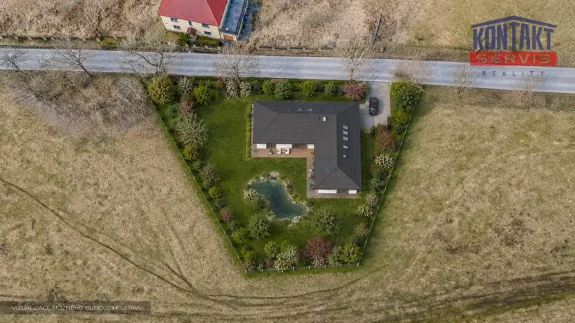 Prodej pozemku pro bydlení, Horní Planá, 1821 m2