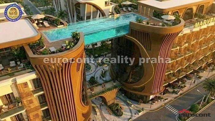 Prodej bytu 1+kk, Hurghada, Egypt, Hurghada, Ismailia Road, 41 m2