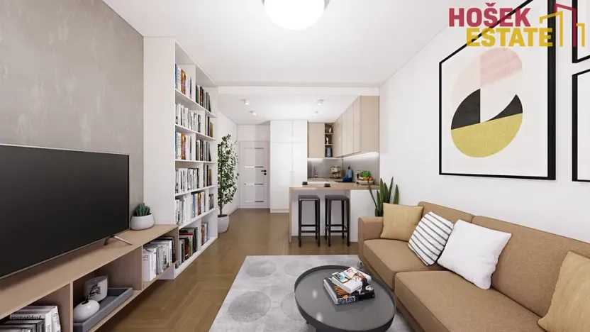 Prodej bytu 3+kk, Brno, Netušilova, 51 m2