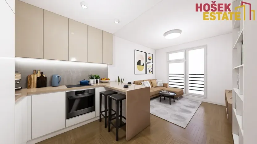 Prodej bytu 3+kk, Brno, Netušilova, 51 m2