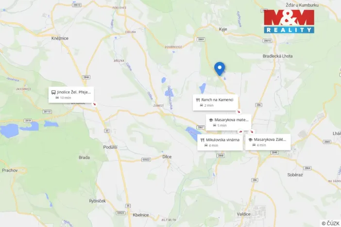 Prodej louky, Železnice, 3679 m2