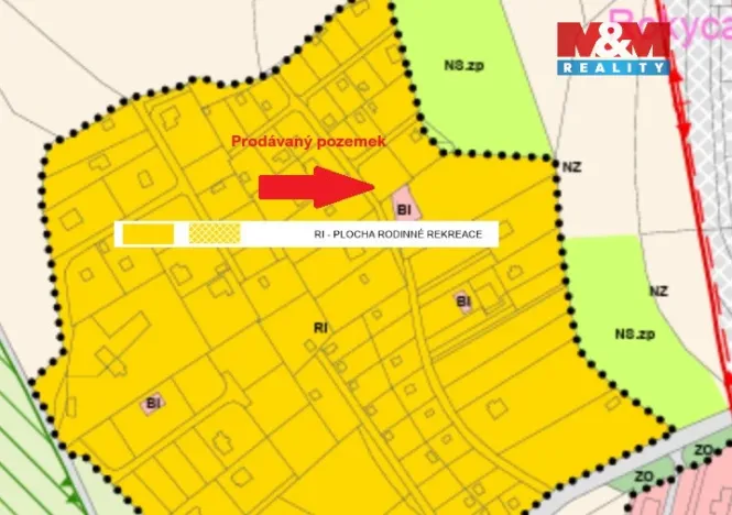 Prodej pozemku pro bydlení, Rokycany - Plzeňské Předměstí, 619 m2