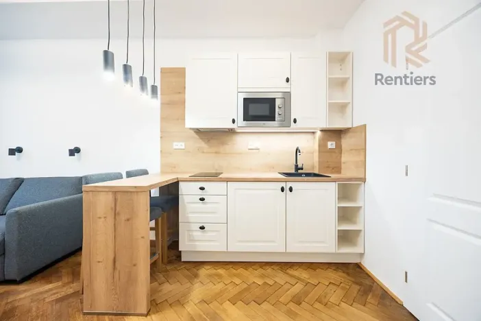 Pronájem bytu 1+kk, Praha - Střešovice, Myslbekova, 30 m2