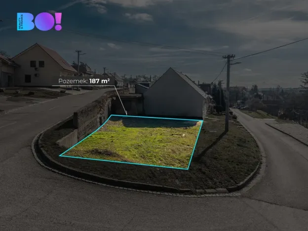 Prodej pozemku pro bydlení, Pouzdřany, Sklepní, 187 m2