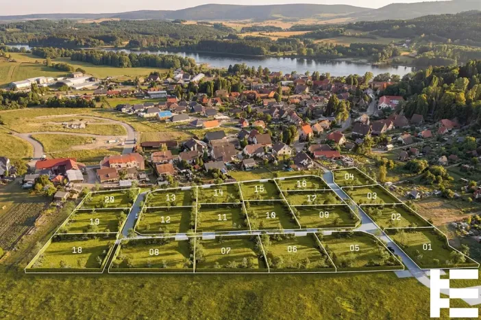 Prodej pozemku pro bydlení, Horní Planá, 894 m2