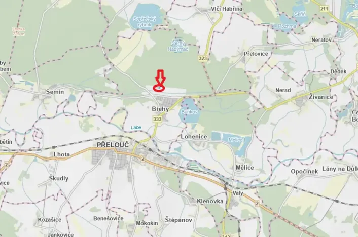 Prodej podílu lesa, Břehy, 1092 m2