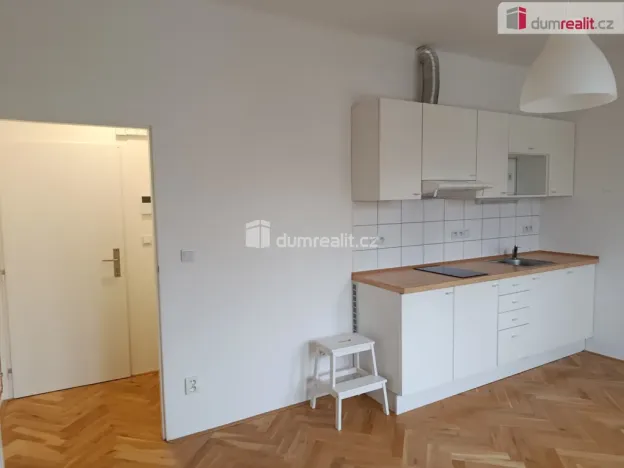 Pronájem bytu 1+kk, Praha - Bubeneč, Ve struhách, 21 m2