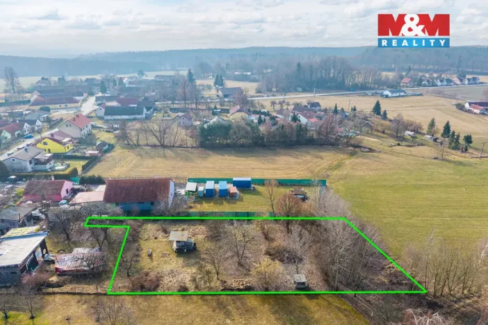 Prodej pozemku pro bydlení, Borovany - Trocnov, 1727 m2